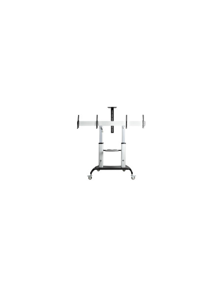 StarTech.com STNDMTVDUO soporte para TV 152,4 cm (60") Negro, Plata