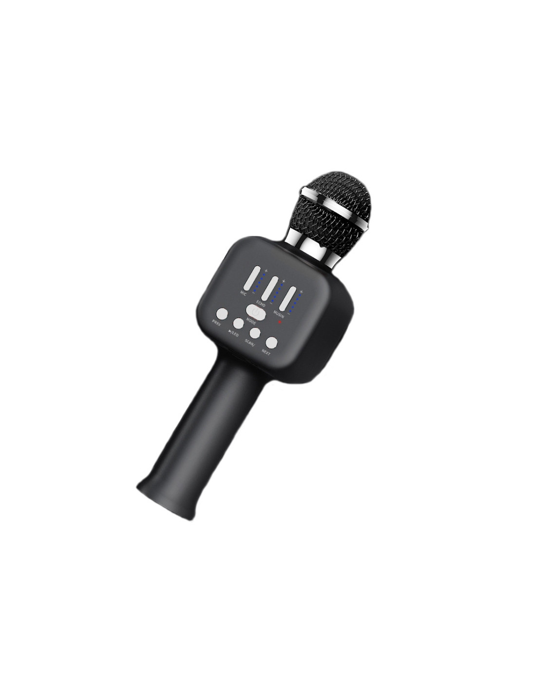 ALTAVOZ MICROFONO NEGRO Q12