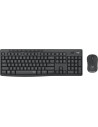 Logitech MK295 Silent Wireless Combo teclado Ratón incluido Oficina USB QWERTZ Alemán Grafito