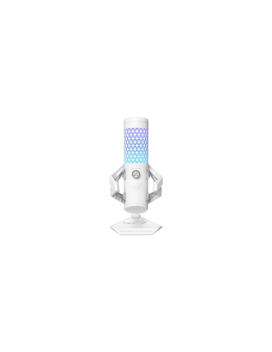 ASUS ROG Carnyx Blanco Micrófono de superficie para mesa
