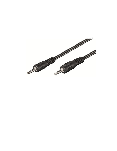 Ewent EC1608 cable de audio 5 m 3,5mm Negro
