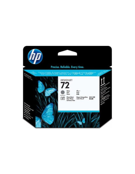 HP Cabezal de impresión DesignJet 72 negro fotográfico y gris