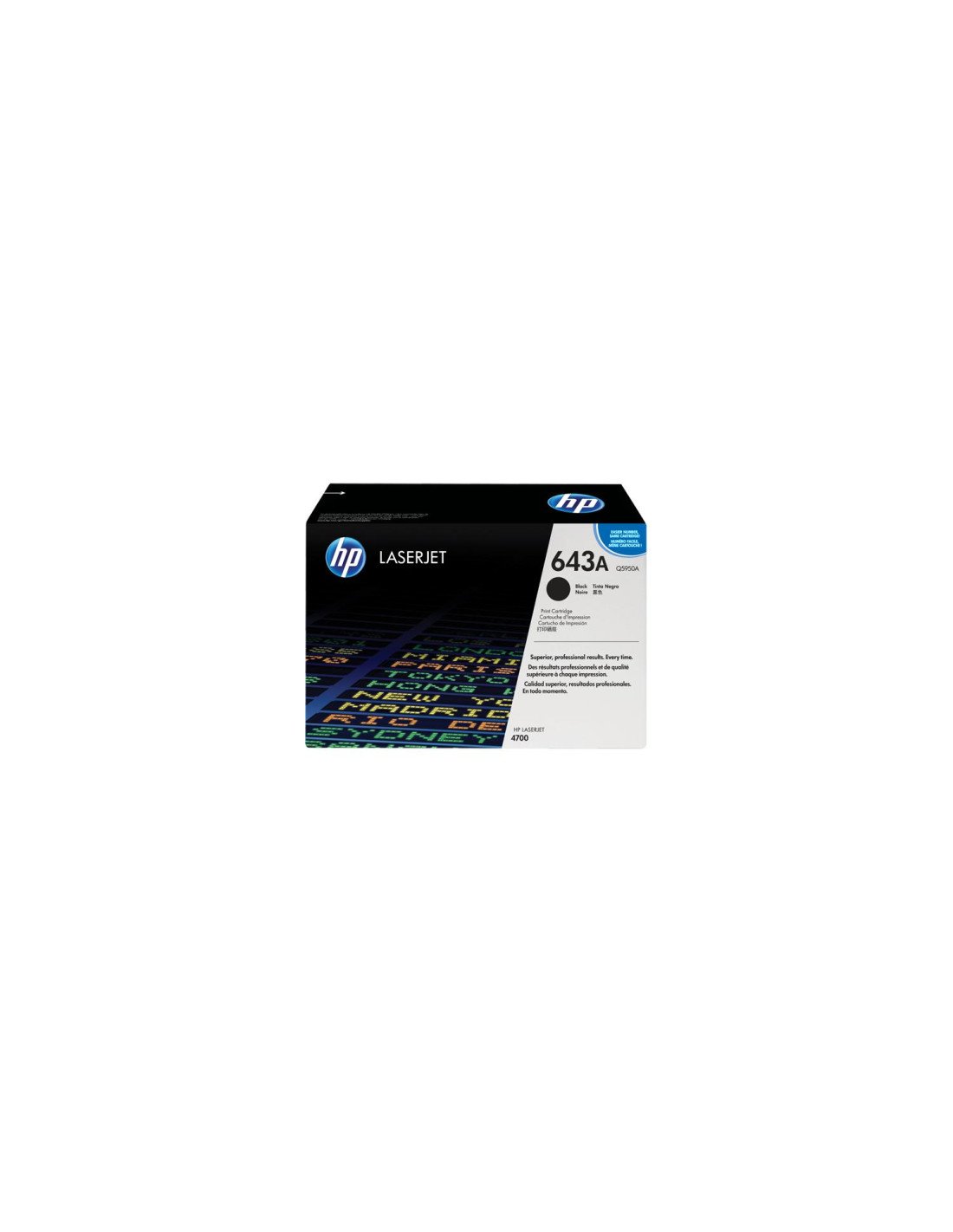 TONER HP 643A NEGRO Q5950A