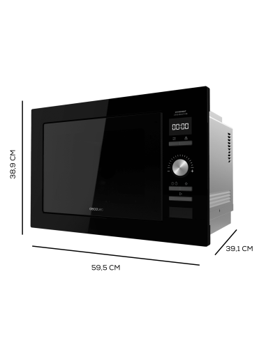 Microondas encastrable GrandHeat 2590 Built-In Black