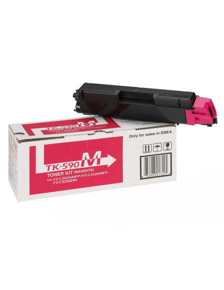 KYOCERA TK-590M cartucho de tóner 1 pieza(s) Original Magenta
