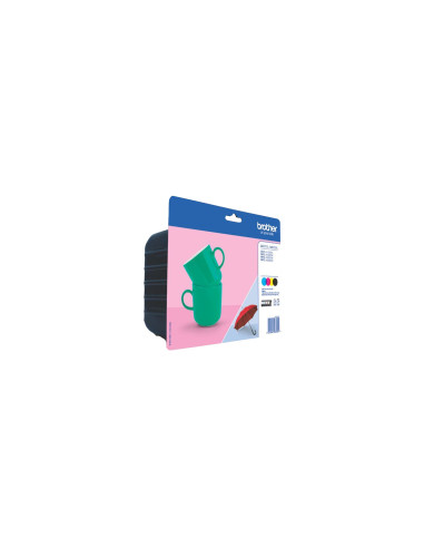 Brother LC-227XLVALBP cartucho de tinta 4 pieza(s) Original Negro,