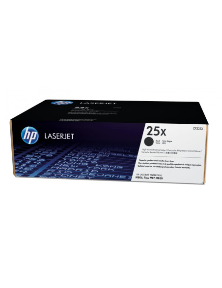 HP Cartucho de tóner original LaserJet 25X de alta capacidad negro