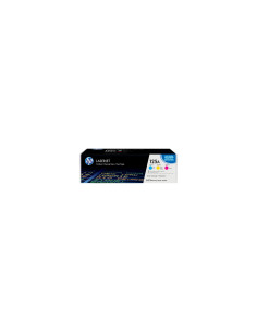 HP Pack de ahorro de 3 cartuchos de tóner original LaserJet 125A
