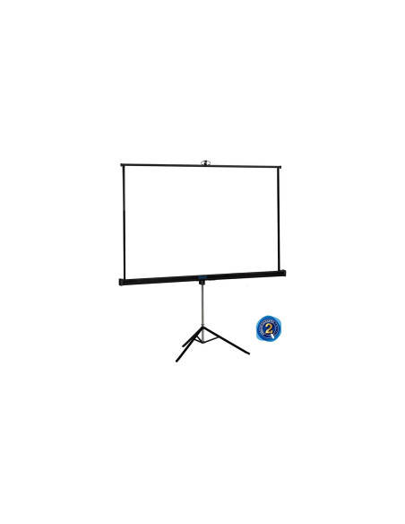 iggual Pantalla 100" 180x180 cm con trípode+bolsa