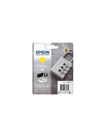 Epson Padlock Singlepack Yellow 35 DURABrite Ultra Ink
