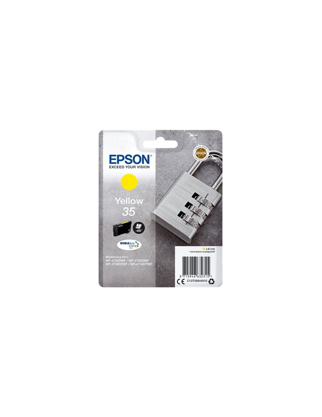 CARTUCHO EPSON T3584 AMARILLO C13T35844010