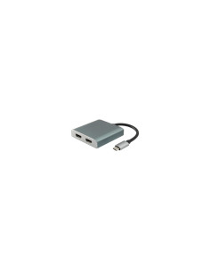 Equip 133464 Adaptador gráfico USB 4096 x 2160 Pixeles Gris 2