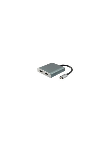 Equip 133464 Adaptador gráfico USB 4096 x 2160 Pixeles Gris