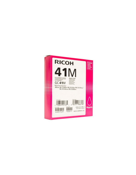 Cartucho ricoh gc41m magenta 405763