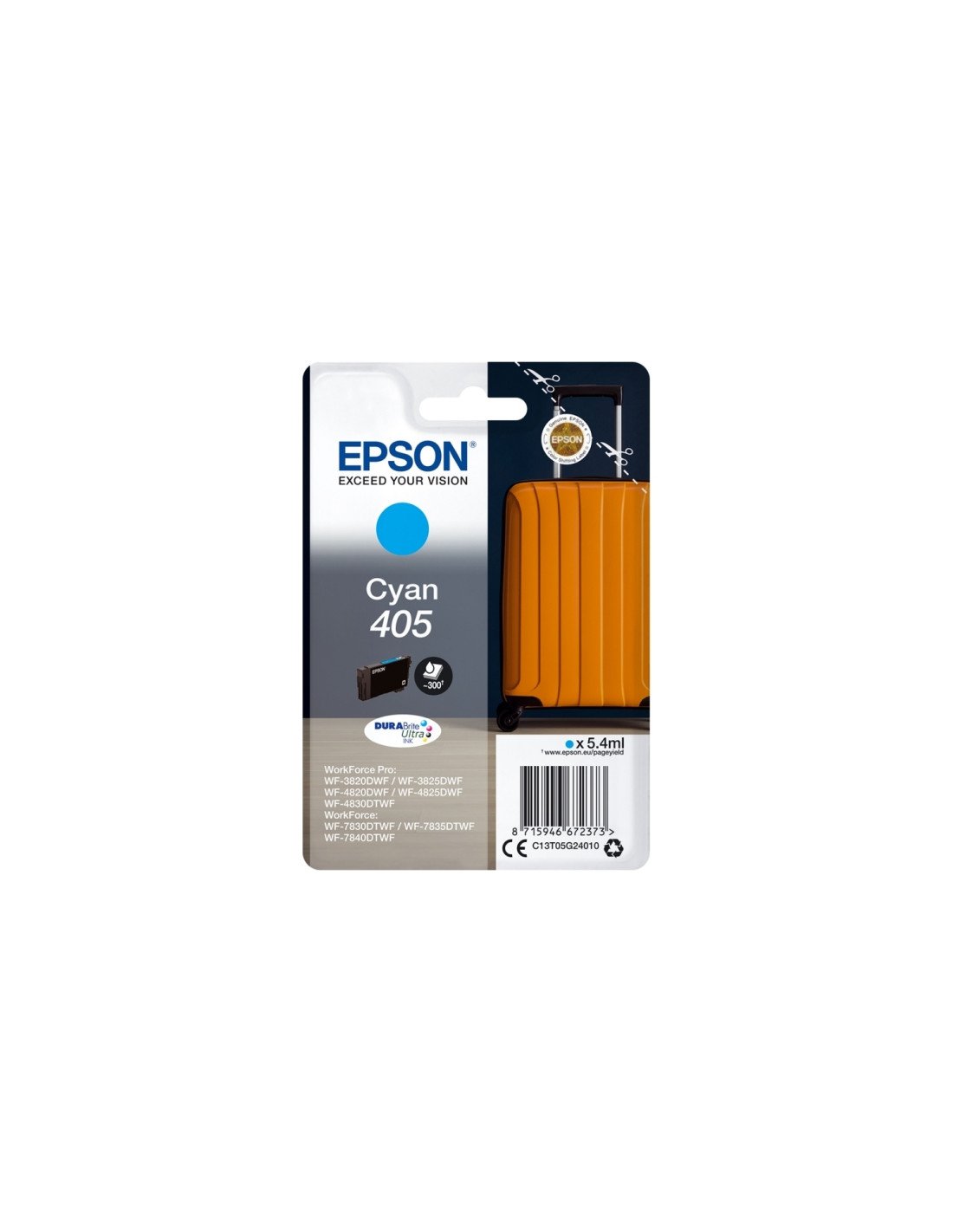 Cartucho epson 405 cian C13T05G24010