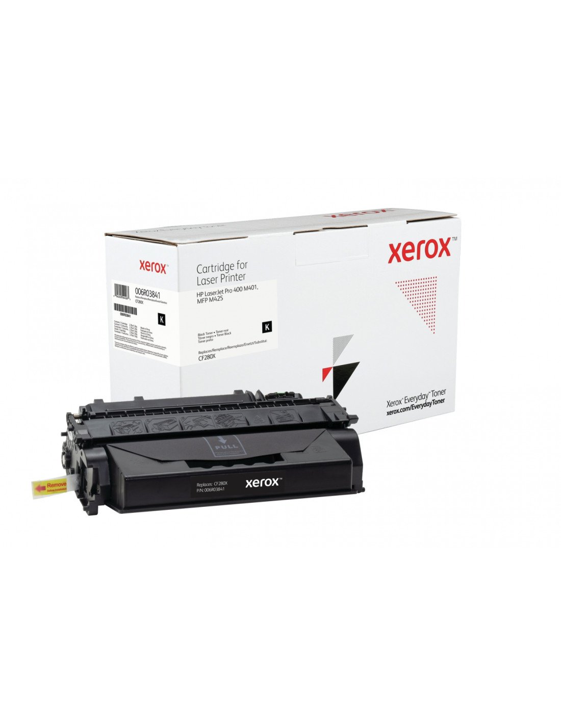 Toner xerox negro everyday compatible HP CF280X 6900 paginas 006R03841