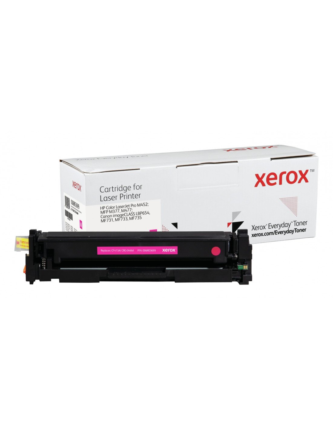 Toner xerox magenta everyday compatible hp CF413A CRG-046M 2300 paginas 006R03699