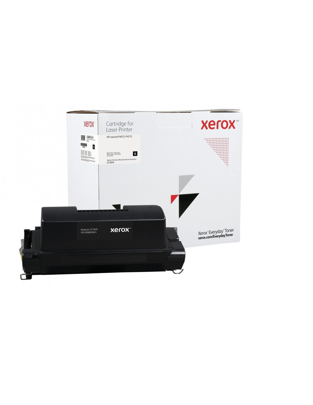Toner xerox negro everyday compatible hp CC364X 24000 paginas 006R03624