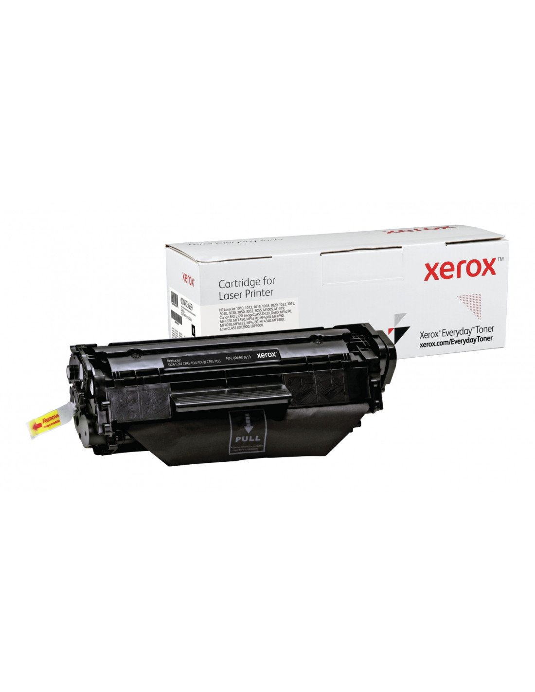 Toner xerox negro everyday compatible hp Q2612A CRG-104 FX-9 CRG-103 2000 paginas 006R03659