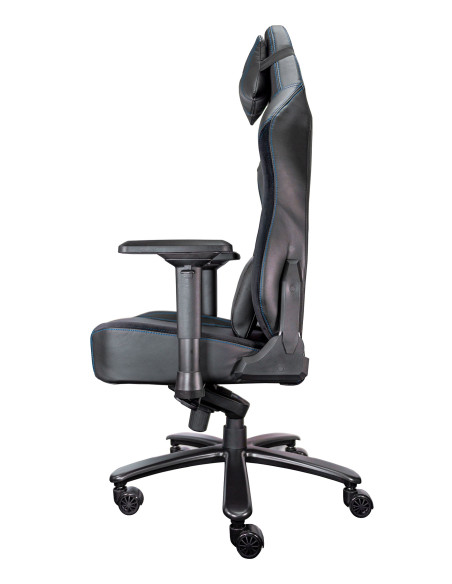 TALIUS MAMUT Silla Gaming Asiento acolchado Negro, Azul