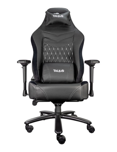 TALIUS MAMUT Silla Gaming Asiento acolchado Negro, Gris