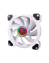 TALIUS Ventilador caja RGB Iris 16Led 12cm Blanco