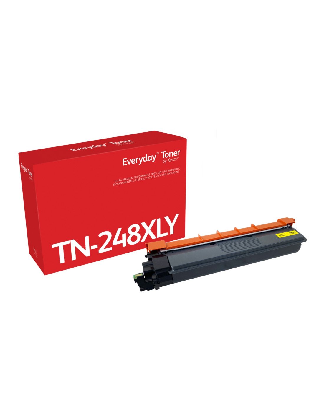 Everyday El tóner ??? Amarillo de Xerox es compatible con Brother TN248XLY, High capacity