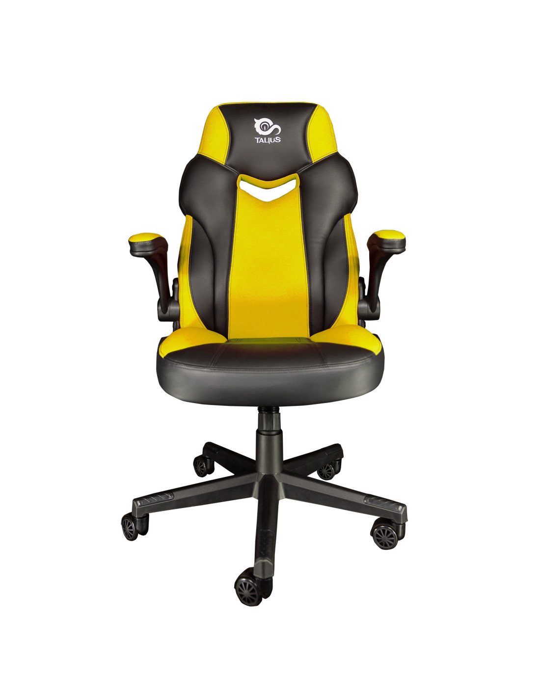 TALIUS TAL-CRAB-YLW silla para videojuegos Silla para videojuegos universal Negro, Amarillo