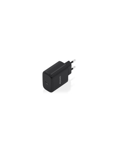 AISENS Cargador GaN 45W, 1xUSB-C PD3.0, Negro