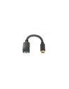 CABLEAISENS  OTG USB(A)H A USB TIPO C M 3.1 NEGRO A107-0062