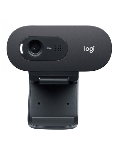 Logitech 960-001372 cámara web 1280 x 720 Pixeles USB Grafito