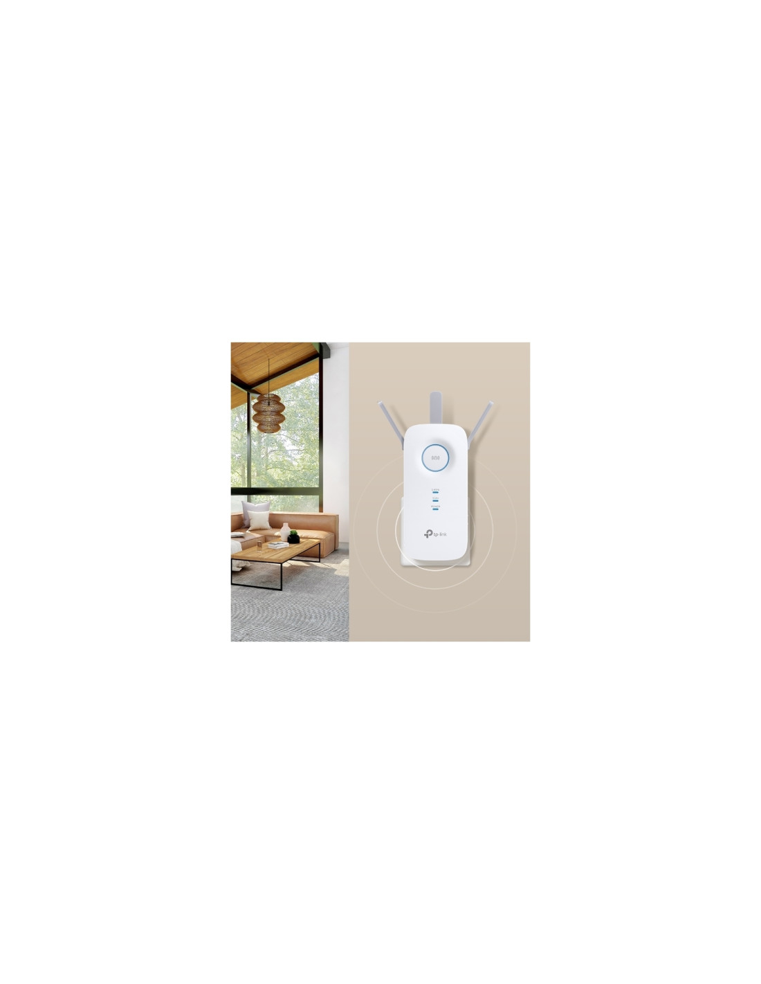 TP-LINK ampliador de red Transmisor de red 10, 100, 1000 Mbit/s Blanco