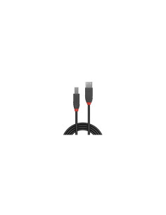 Lindy 36673 cable USB USB 2.0 2 m USB A USB B 0,48 Gbit/s Negro 2