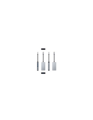 Nanocable HUB USB-C 5 en 1, Conversor 3.2 GEN1 5G a 3 x USB-A 3.0 +