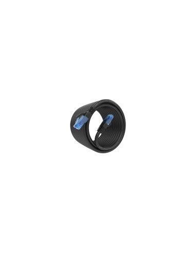 AISENS Cable De Red Latiguillo RJ45 Cat.6 UTP AWG26 CCA, Negro, 7.5 m
