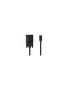 Nanocable Cable Conversor USB-C/M a VGA/M, 1.8 m, Negro