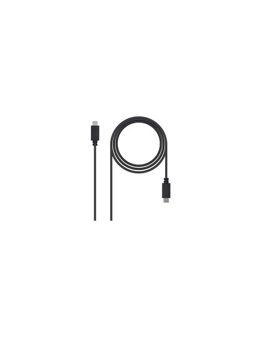 Nanocable USB 2.0, 1m cable USB USB C 0,48 Gbit/s Negro