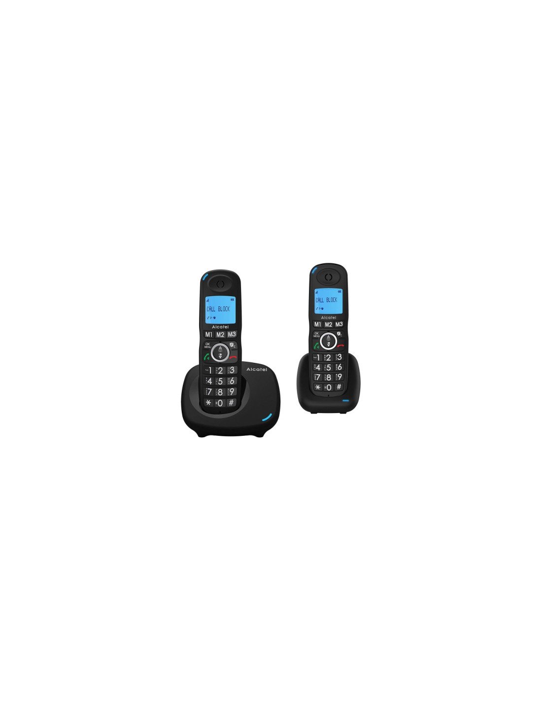 Telefono alcatel duo XL535 negro ATL1422290