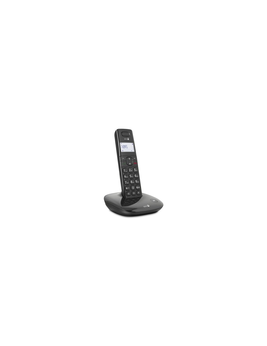 Telefono Doro dect Comfort 1010 inalambrico Identificador de llamadas negro TDDOCO1010B