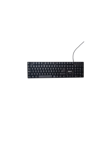 iggual Teclado USB estándar CK-FRAMELESS-105T