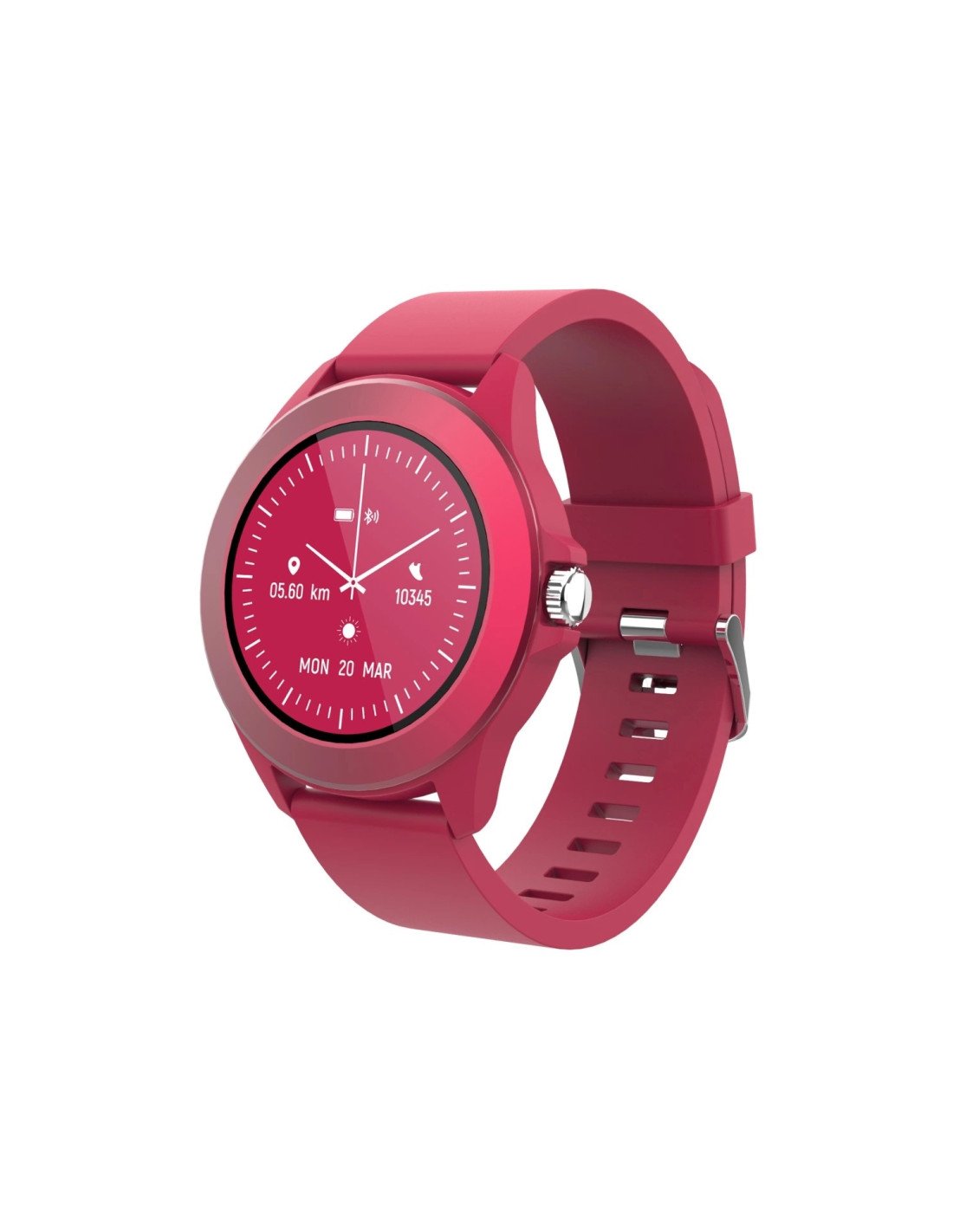 Forever CW-300 3,05 cm (1.2") IPS Digital 240 x 240 Pixeles Pantalla táctil Magenta