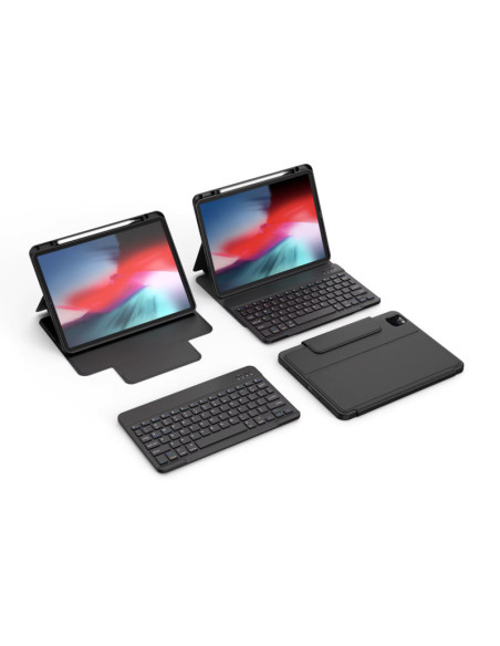 FUNDA PROTECTORA CON TECLADO PARA IPAD 2024 PRO 11"