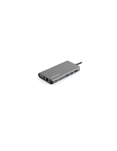 StarTech.com Adaptador Multipuertos USB-C - Mini Docking Station para