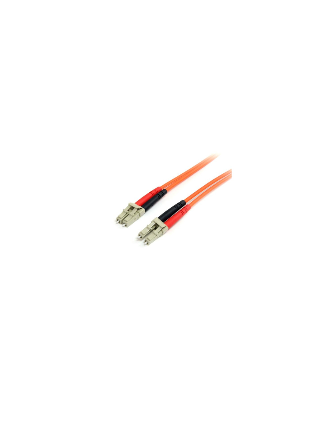 StarTech.com Cable Patch de Fibra Duplex Multimodo 62,5/125 2m LC - LC Naranja