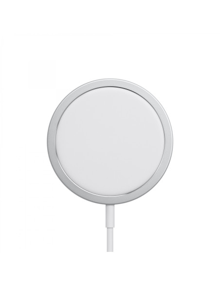 Cargador apple magsafe inalambrico interior plata blanco MHXH3ZM/A