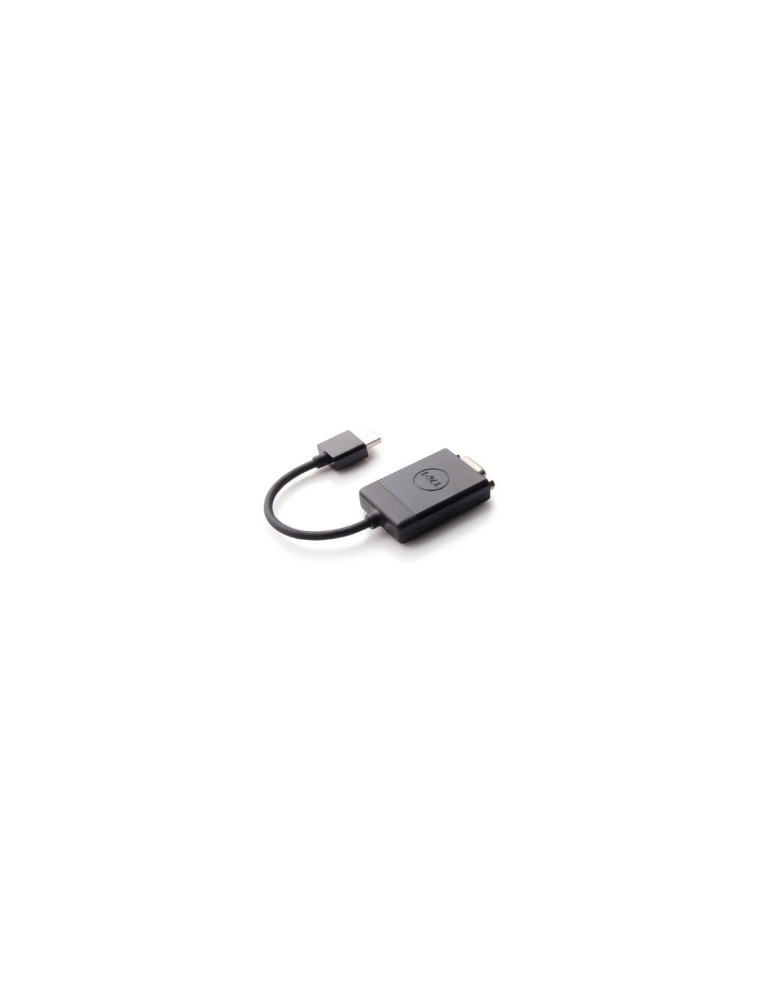DELL Adaptador de cable de vÍ­deo HDMI, VGA (D-Sub) Negro