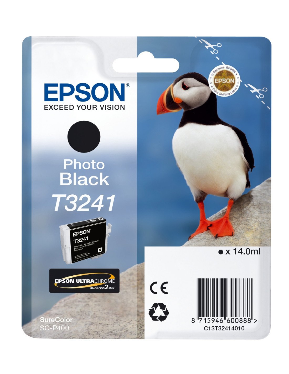 Epson T3241 cartucho Photo Black