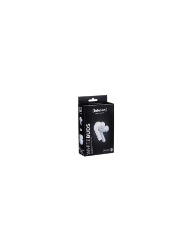 Intenso White Buds T302A Auriculares Dentro de oÍ­do Llamadas/Música/Deporte/Uso diario Blanco