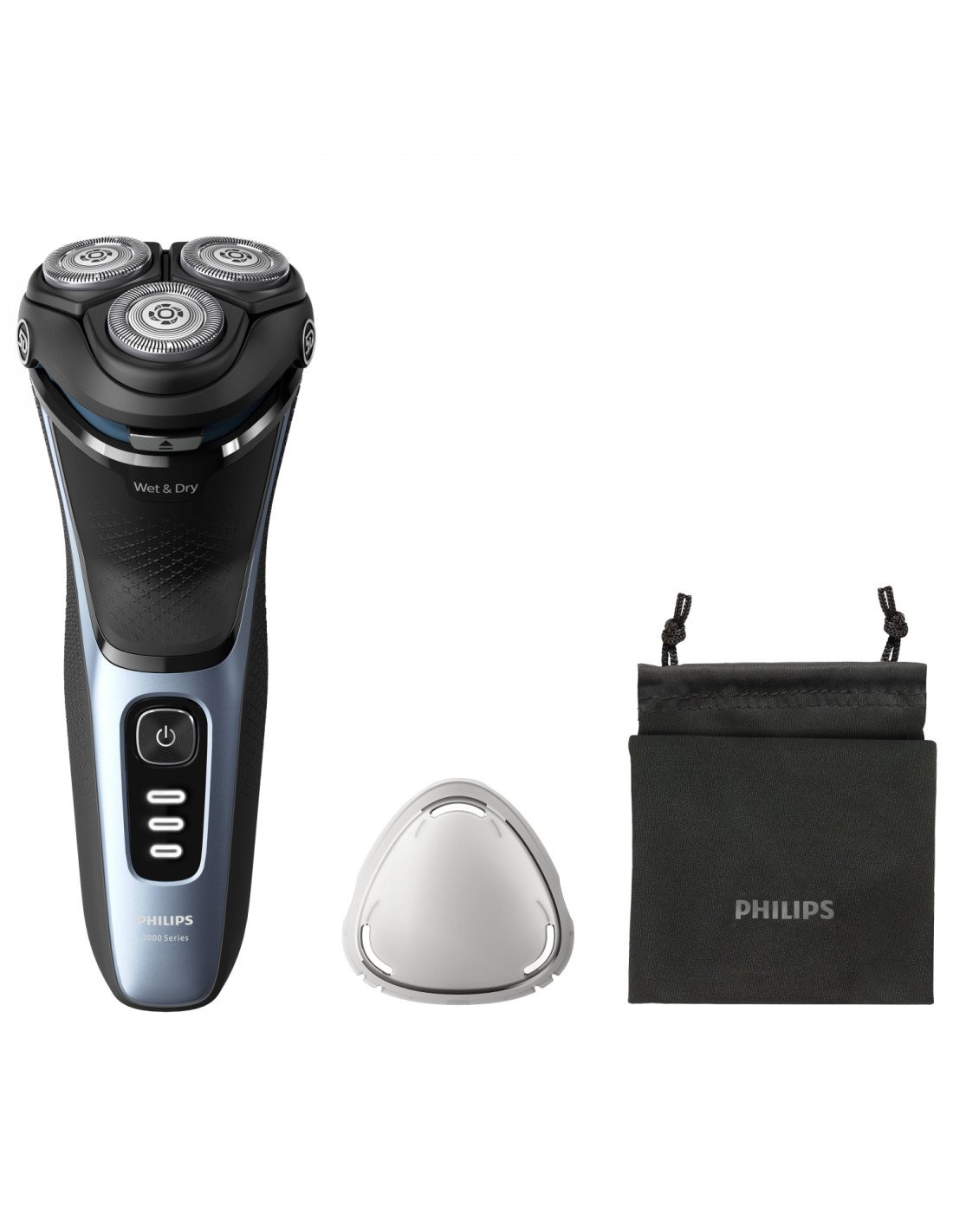 Philips Shaver 3000 Series S3243/12 Afeitadora eléctrica en seco y en húmedo