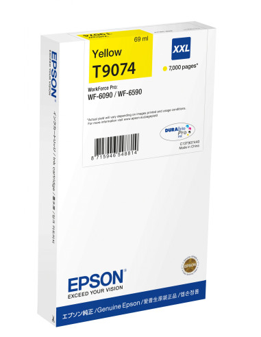 Epson C13T90744N cartucho de tinta 1 pieza(s) Original Extra (Súper)